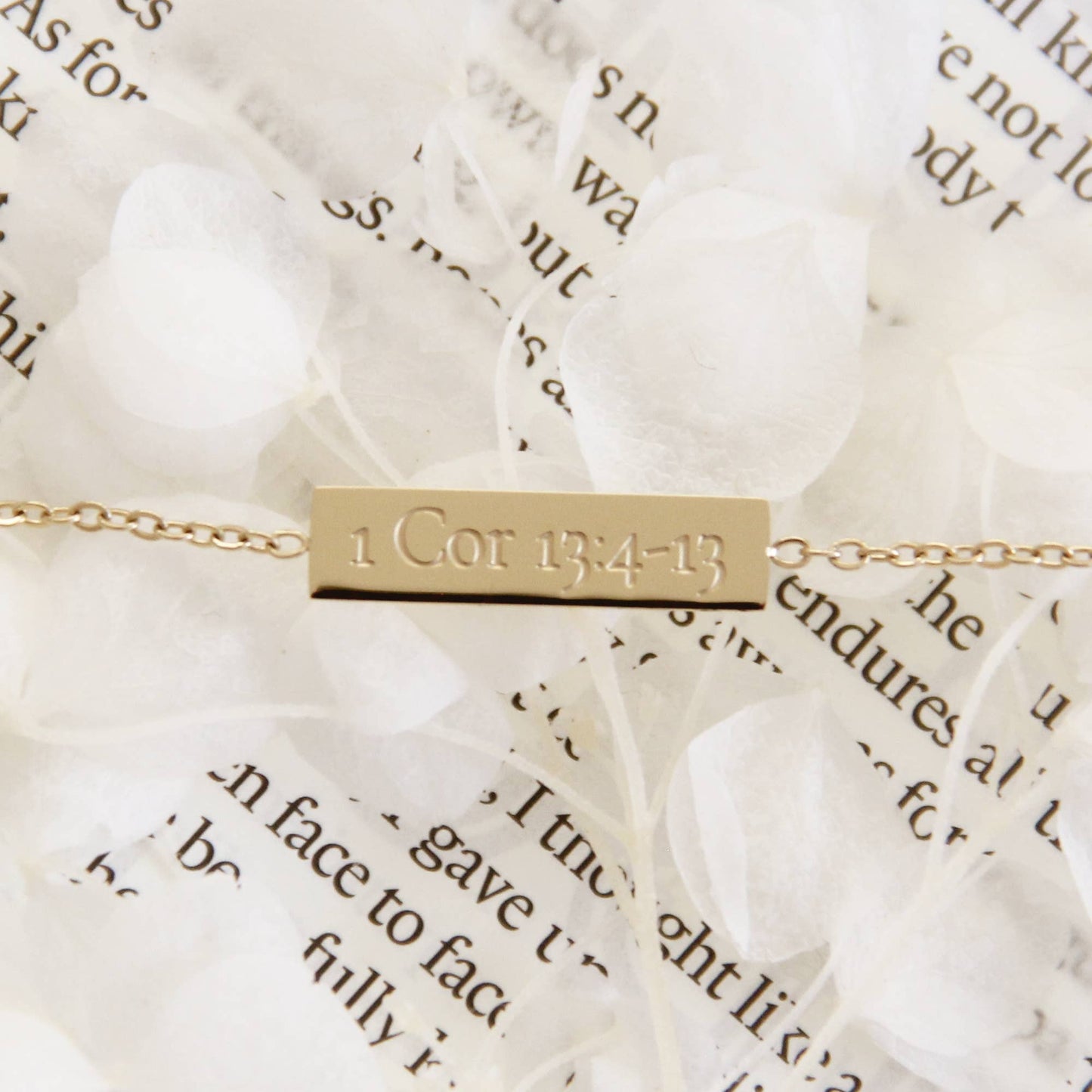 Love Bracelet, 1 Corinthians 13:4-13