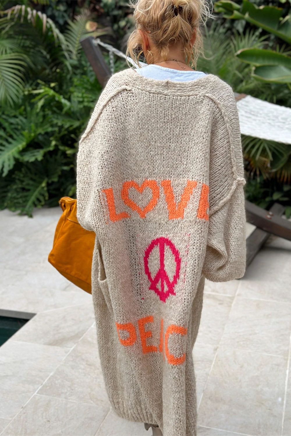 Love and Peace✌ Long Sleeve Cardigan