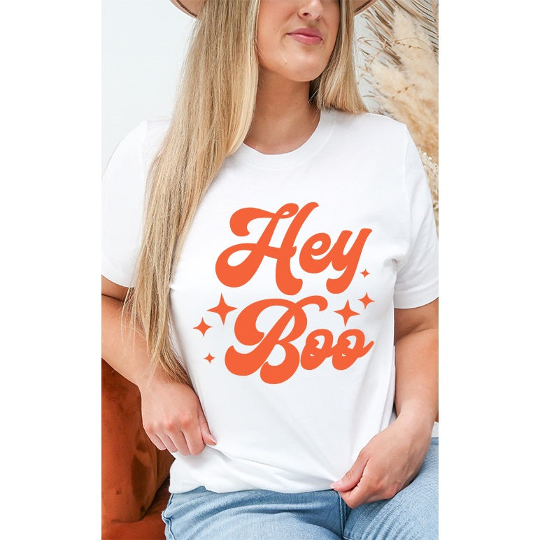 Hey Boo Graphic Tee Statement New Orleans