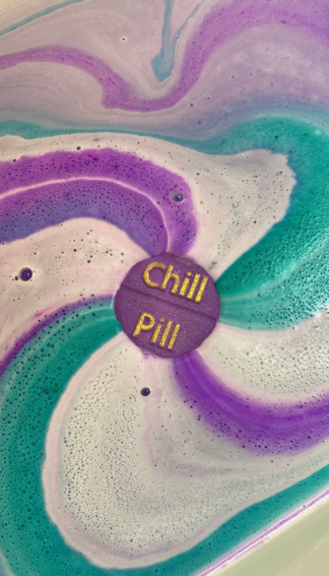 Lavender Chill Pill Bath Bomb Statement New Orleans