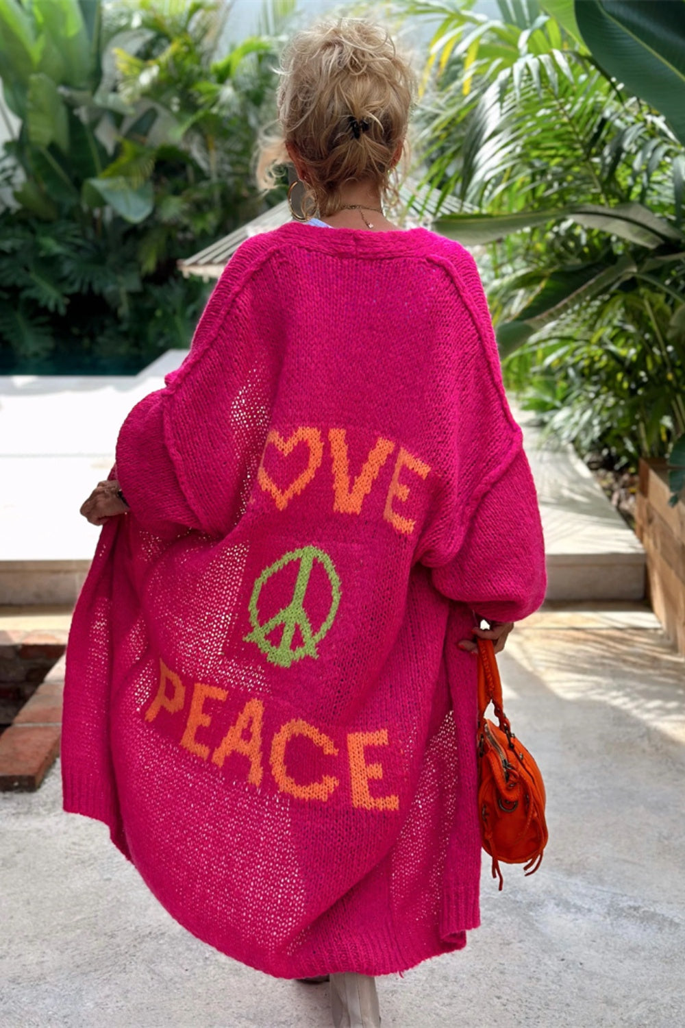 Love and Peace✌ Long Sleeve Cardigan