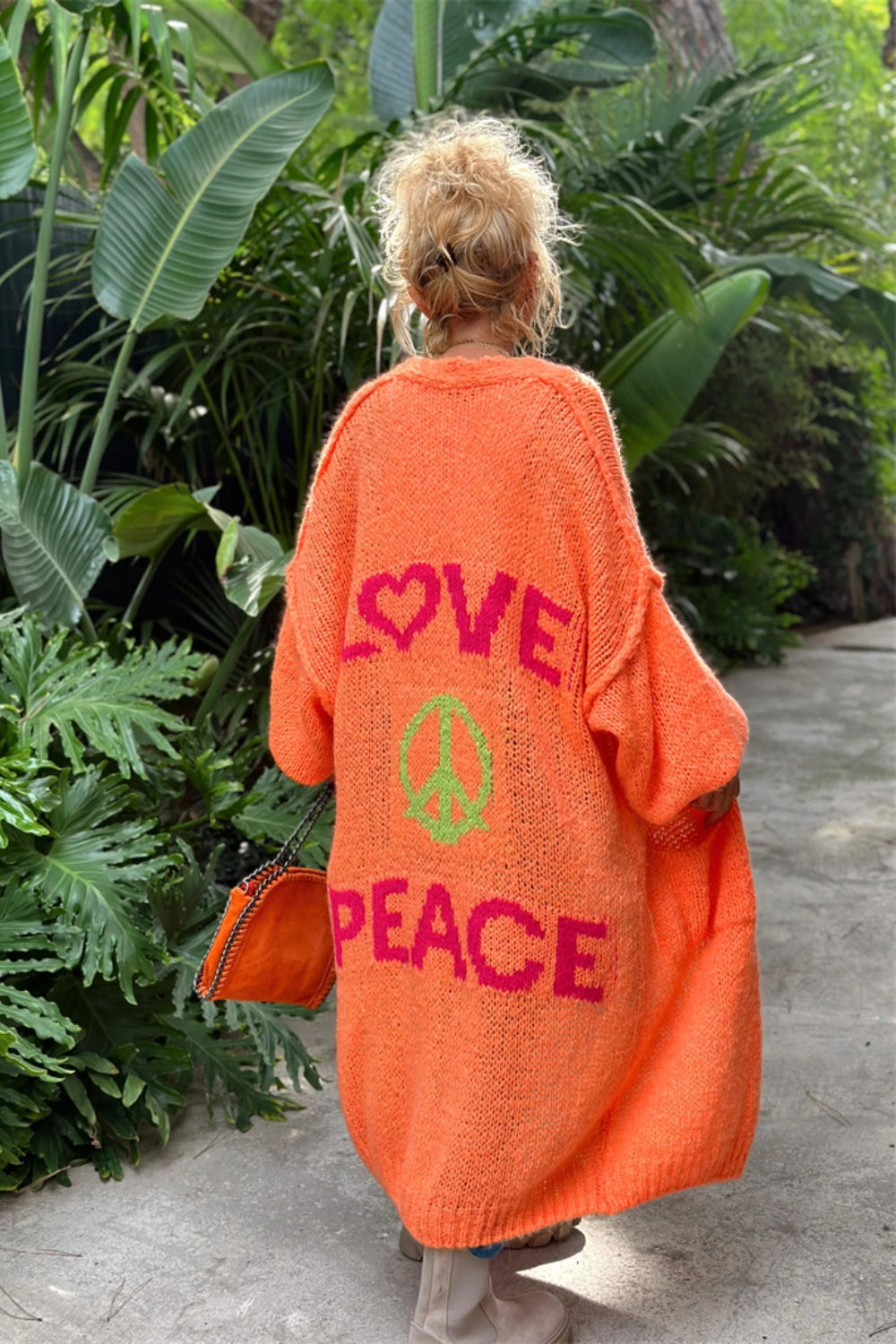 Love and Peace✌ Long Sleeve Cardigan