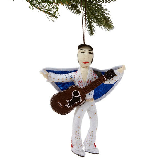 Elvis Handmade Ornament