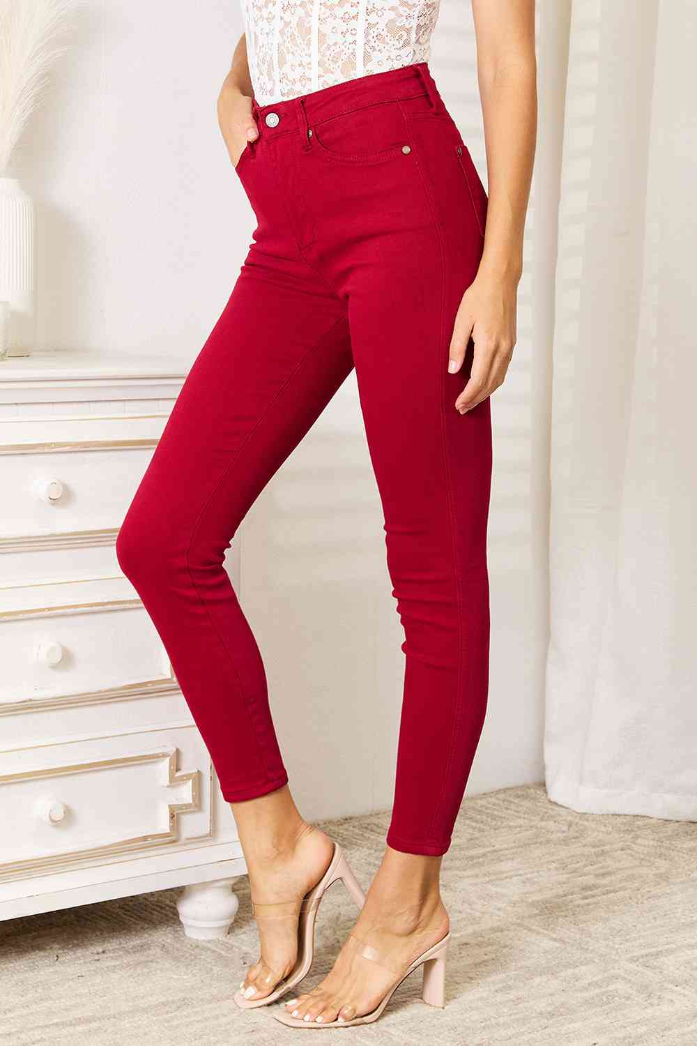 Judy Blue Scarlet High Waist Tummy Control Skinny Jeans