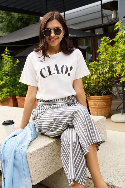 Ciao! Short Sleeve Tee