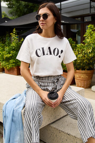 Ciao! Short Sleeve Tee