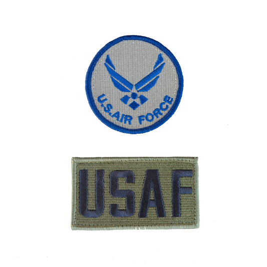 Air Force Flight Suit Patches - 2 pack